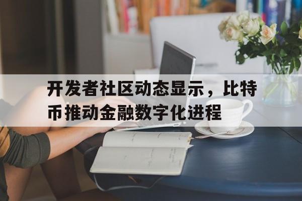 开元体育-关于开发者社区动态显示，比特币推动金融数字化进程的信息